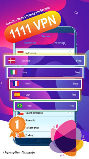 1111 VPN - A Fast, Unlimited, Free VPN Proxy screenshot 4