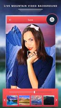 Live Mountain Video Photo Background Editor screenshot 3