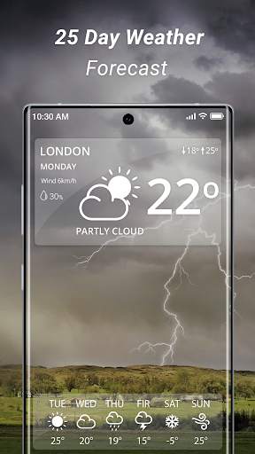 Live Weather 6 تصوير الشاشة