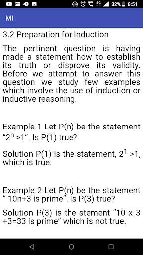 Mathematical Induction screenshot 4