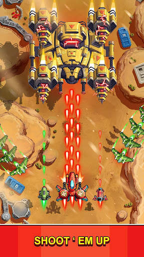 Bắn Máy Bay: Hạm Đội Chiến Cơ Huyền Thoại screenshot 1