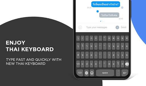 Thai Keyboard 2020: Easy Typing Keyboard скриншот 1