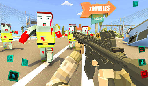 Zombie Pixel Warrior 3D- The Last Survivor screenshot 6