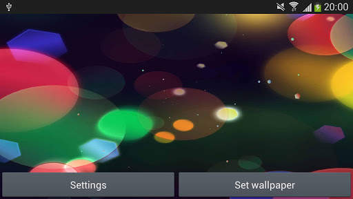 Cute and circle live wallpaper screenshot 3