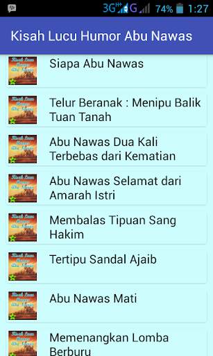 Kisah Lucu Humor Abu Nawas screenshot 1