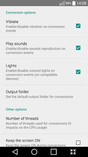Video Converter ARMv8 Codec screenshot 7