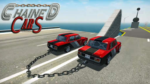 Chained Cars Against Ramp 3D screenshot 5