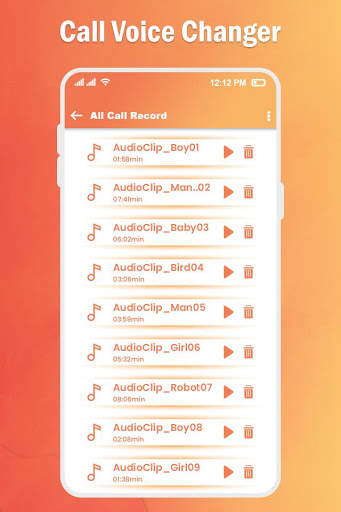 Call Voice Changer : Girl Voice Changer screenshot 5