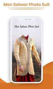 Men Salwar Photo Suit 3 تصوير الشاشة