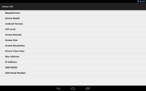 Device Info screenshot 5
