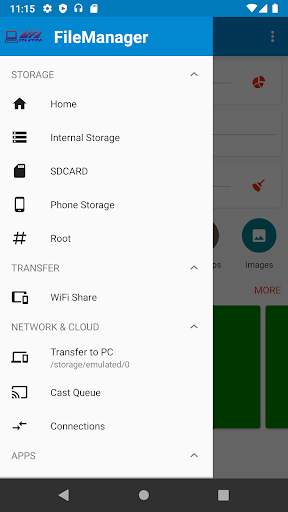 File Manager Transfer File Share File Clean System screenshot 2