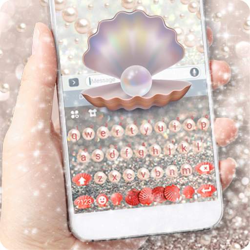 Beautiful Pearl Keyboard Theme 1.0