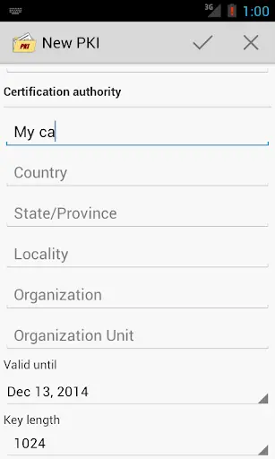 Easy PKI screenshot 2