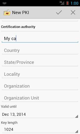 Easy PKI screenshot 2