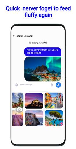 Blue SMS - Messenger screenshot 8