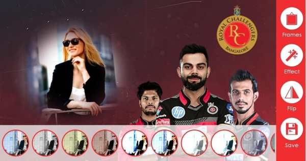 IPl Photo Editor 2019 for Bangalore Lovers,RCB screenshot 2