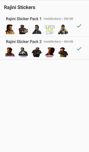 Rajini Stickers for WhatsApp screenshot 3