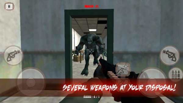 Zombie Hospital Escape Shooter FPS screenshot 3