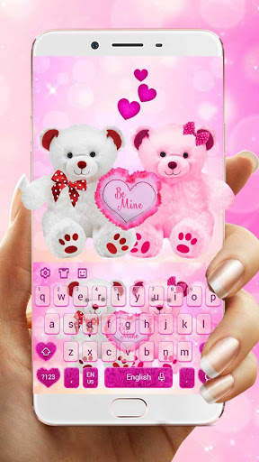Teddy Bear Keyboard Theme screenshot 1