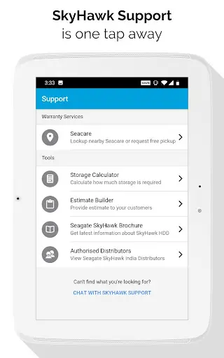 Seagate SkyHawk Partner App screenshot 18