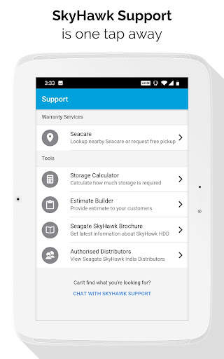 Seagate SkyHawk Partner App screenshot 18