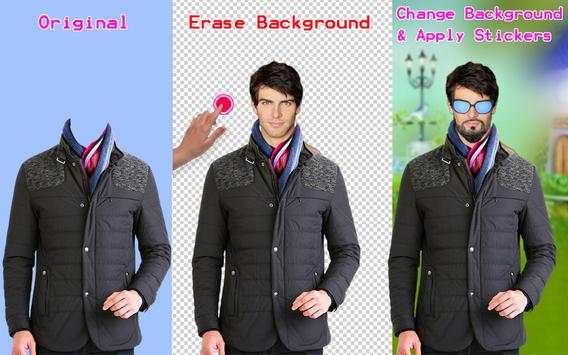 Winter Jacket Men Photo Editor screenshot 13