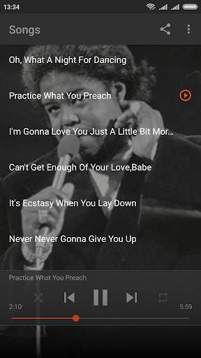 Barry White OFFLINE Songs screenshot 2