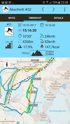 SkiApp LITE - DER Ski Computer screenshot 5