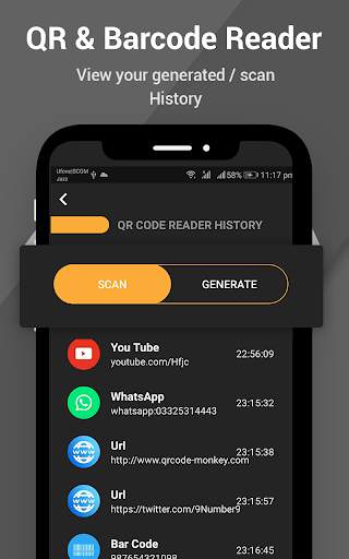 QR & Barcode Scanner - Reader screenshot 3
