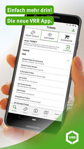 VRR App – Bus, Bahn, Bike, P R screenshot 1