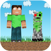 Angry Herobrine MultiCraft FREE आइकन