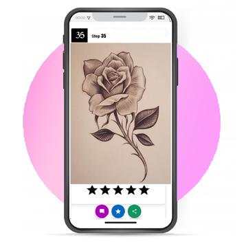 Flower Drawing screenshot 3