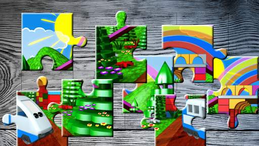 Happy Train Jigsaw Puzzle: Train games screenshot 3