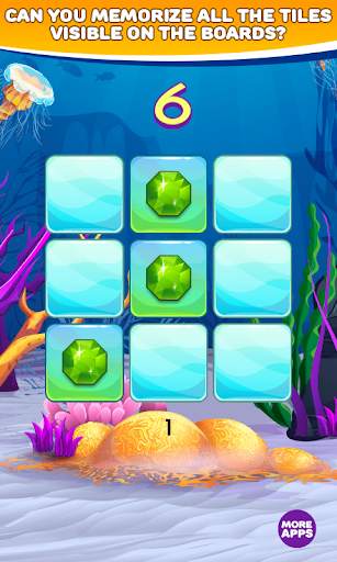 Brain game - Memory training for adults - Jewel screenshot 2