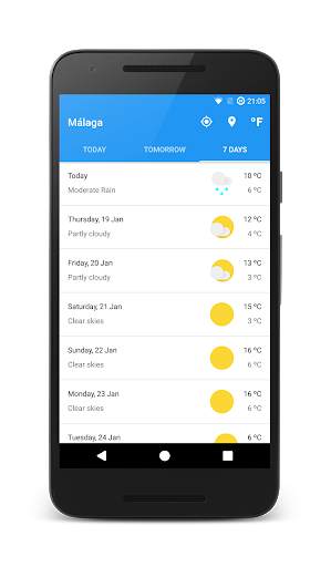 Meteo screenshot 4