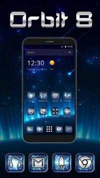 Blue Star Launcher Theme screenshot 1