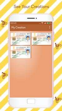 Driving License Maker Prank screenshot 3