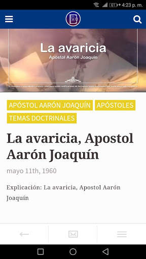 Temas Doctrinales screenshot 4