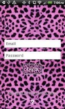 HD Pink Cheetah for Facebook screenshot 1
