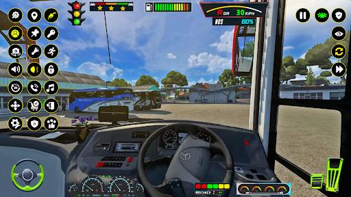 Coach Bus: US Driving Bus Game screenshot 1