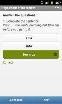 Prepositions Lite screenshot 3