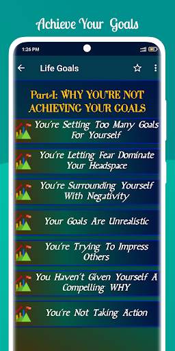 Achieve your goals screenshot 3