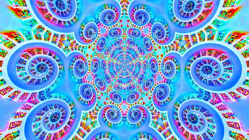 Crystal Tunnels Live Wallpaper screenshot 2