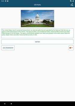 USA Parks, Monuments & Historical Sites screenshot 8