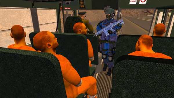 Army Bus Prisoner Transport 2019 screenshot 3
