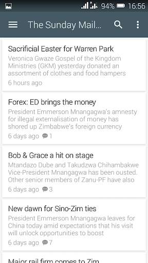Zimbabwe Newspaper App screenshot 4
