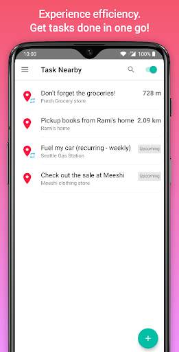 Task Nearby : Location Reminder screenshot 1