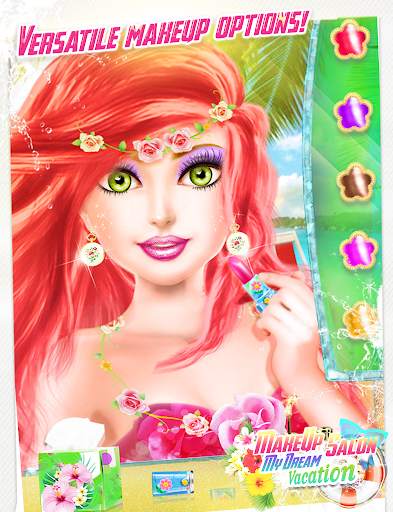 MakeUp Salon My Dream Vacation - Fashion Girl Game screenshot 16