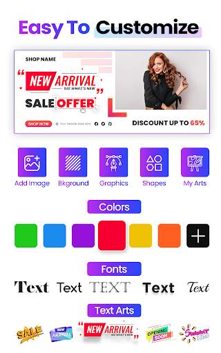 Banner Maker, Thumbnail Maker screenshot 11