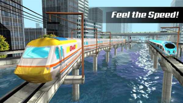 Racing in Train - Euro Games скриншот 6